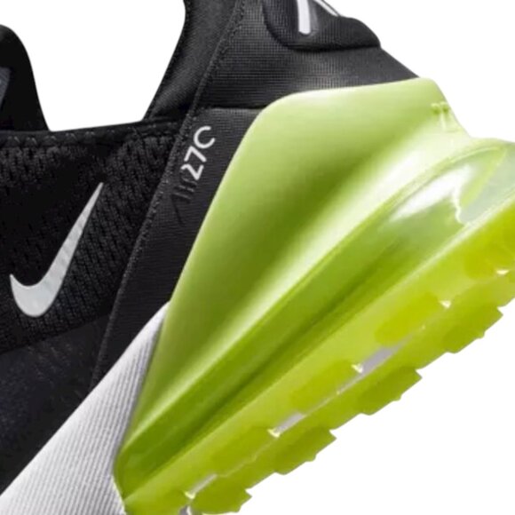 Nike Air Max 270 Mens Lifestyle Shoes Size 12 Black Lemon Twist AH8050 703 (NEW)